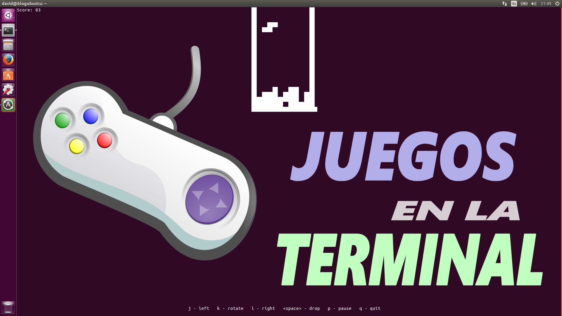 Juegos en la terminal (Linux)